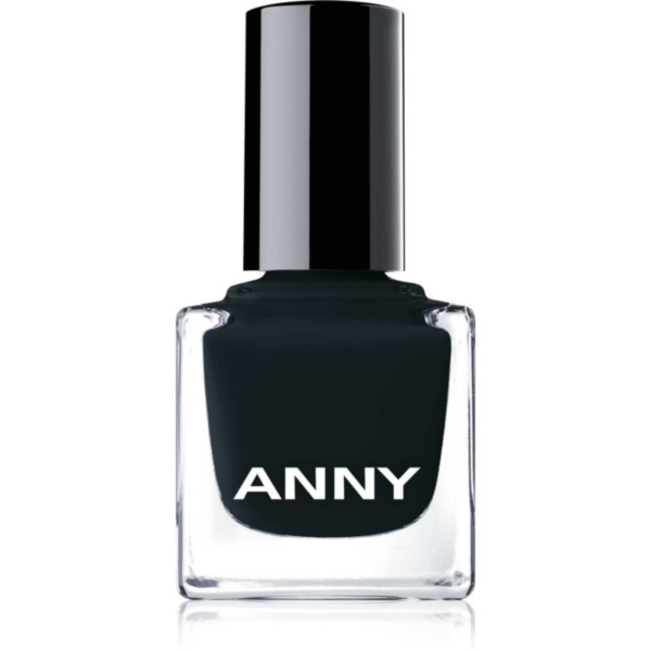 ANNY Color Nail Polish körömlakk árnyalat 346 Deep Black Chief 15 ml-Ár