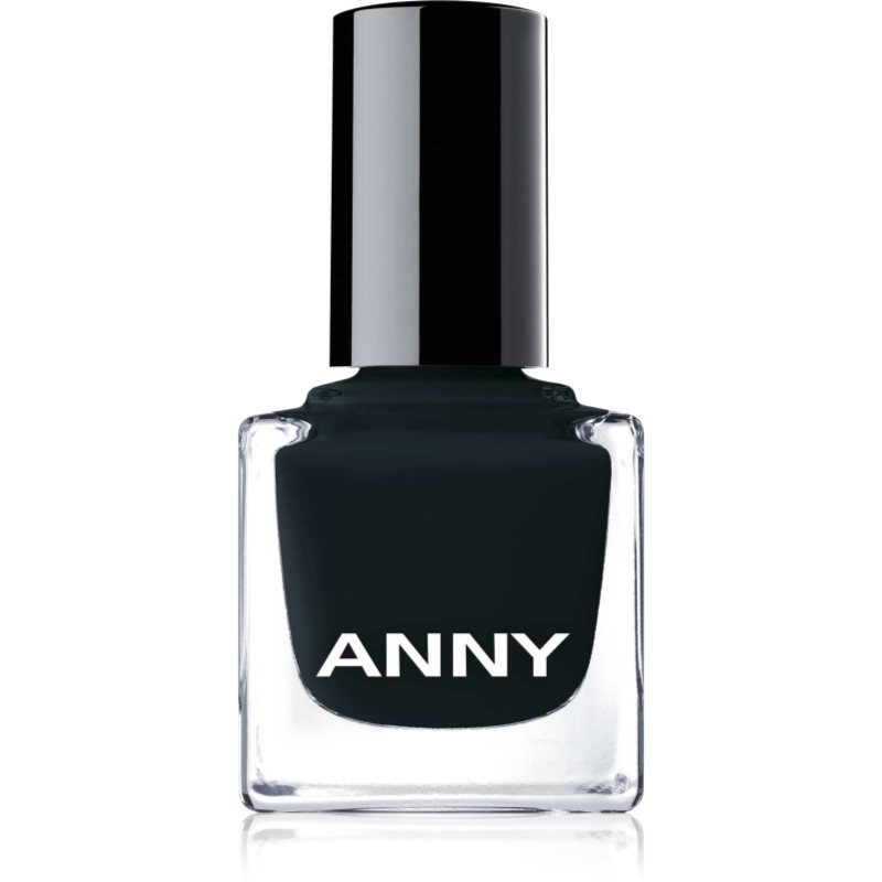 ANNY Color Nail Polish körömlakk árnyalat 346 Deep Black Chief 15 ml-Ár