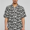 AOP Resort whiteflower viscose shirt
