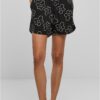 AOP Viscose Resort Blackflower Women's Shorts