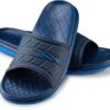 AQUA SPEED Unisex's Swimming Pool Shoes Aspen Navy Blue/Blue