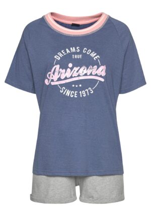 ARIZONA Pizsama  füstkék / szürke / rózsaszín
