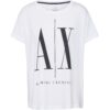 ARMANI EXCHANGE Póló '8NYTCX'  fekete / fehér