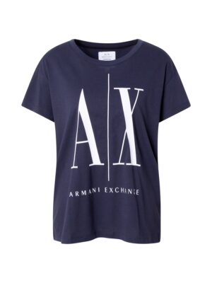 ARMANI EXCHANGE Póló '8NYTCX'  tengerészkék / fehér-hu