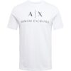 ARMANI EXCHANGE Póló '8NZTCJ'  fekete / fehér