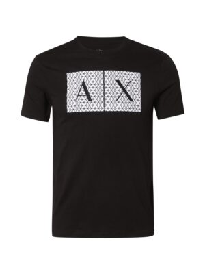 ARMANI EXCHANGE Póló '8NZTCK'  fekete / fehér-hu