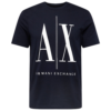ARMANI EXCHANGE Póló '8NZTPA'  éjkék / fehér-Hungary