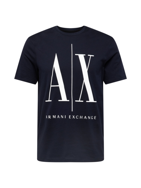 ARMANI EXCHANGE Póló '8NZTPA'  éjkék / fehér-Hungary