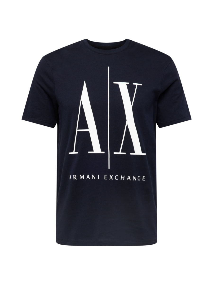 ARMANI EXCHANGE Póló '8NZTPA'  éjkék / fehér-Hungary