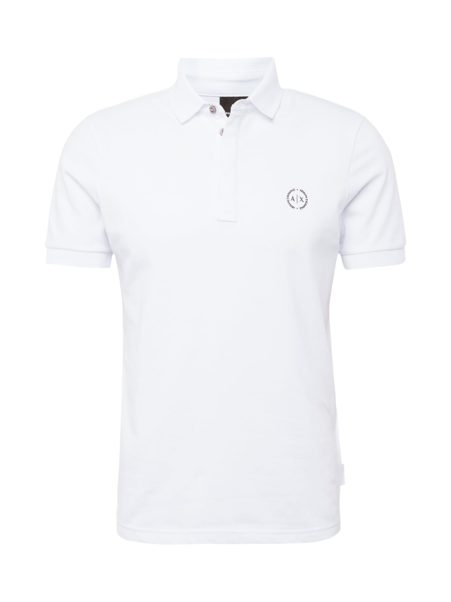 ARMANI EXCHANGE Póló  fekete / fehér-Hungary
