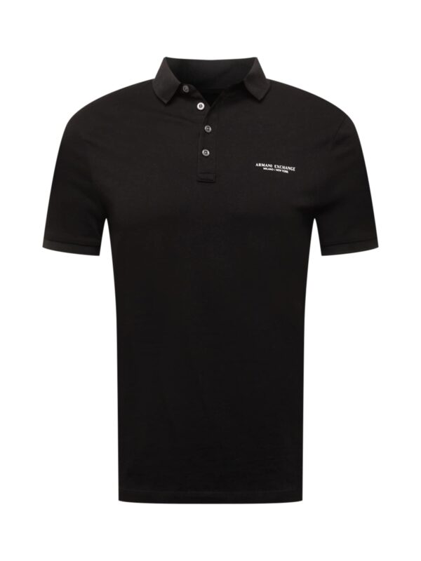 ARMANI EXCHANGE Póló  fekete / fehér-hu