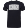 ARMANI EXCHANGE Póló  sötétkék / fehér-Hungary