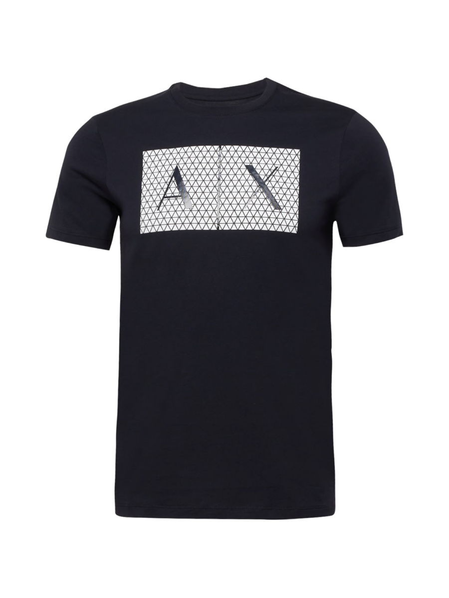 ARMANI EXCHANGE Póló  sötétkék / fehér-Hungary