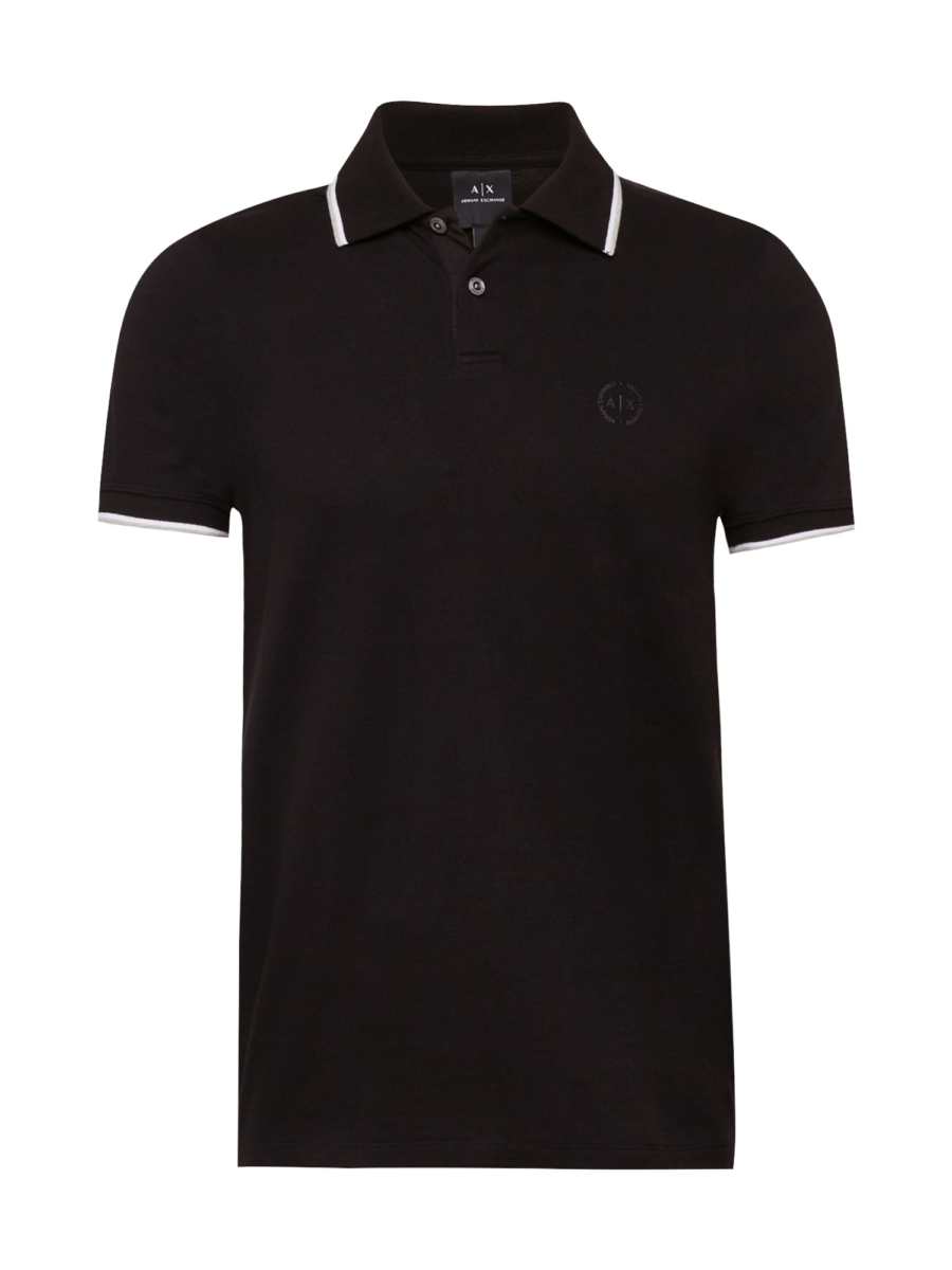 ARMANI EXCHANGE Póló  szürke / fekete / fehér-Hungary