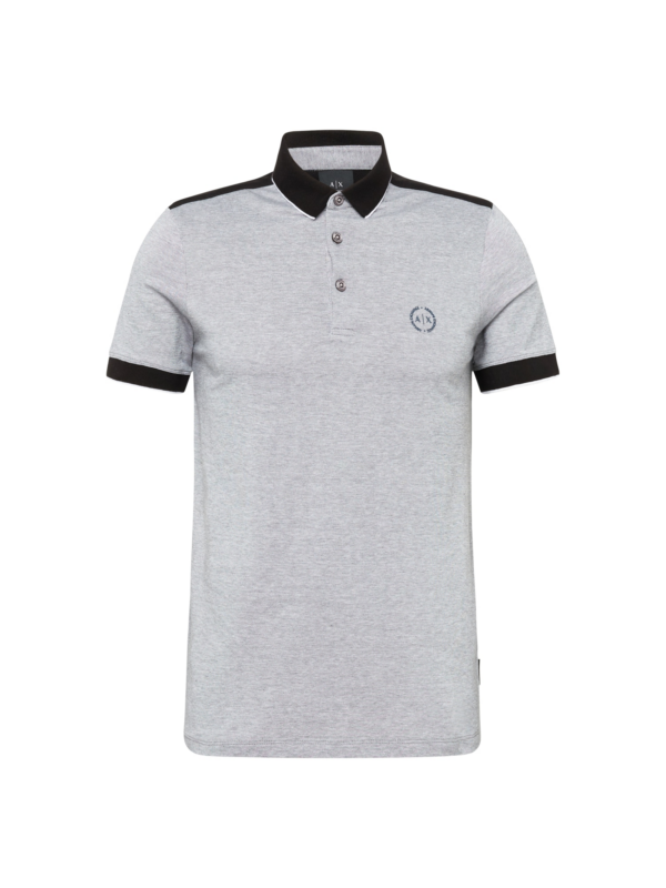 ARMANI EXCHANGE Póló  szürke melír / fekete-Hungary