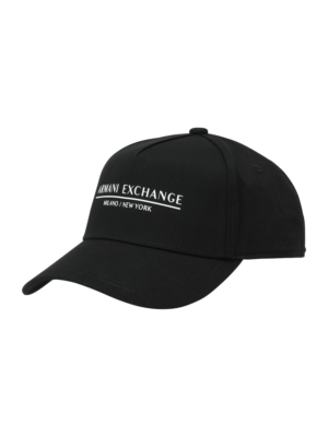 ARMANI EXCHANGE Sapkák  fekete / fehér-Ár