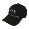 ARMANI EXCHANGE Sapkák  fekete / fehér-hu