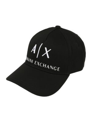 ARMANI EXCHANGE Sapkák  fekete / fehér-hu