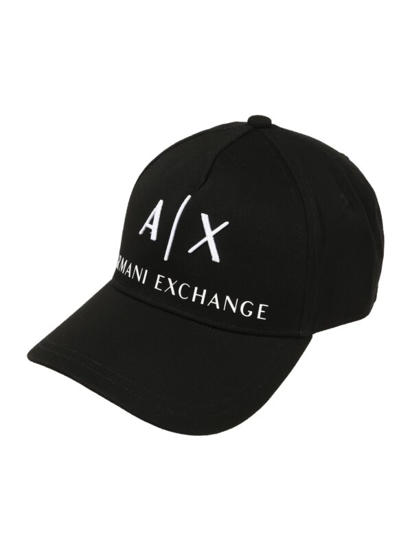 ARMANI EXCHANGE Sapkák  fekete / fehér-hu