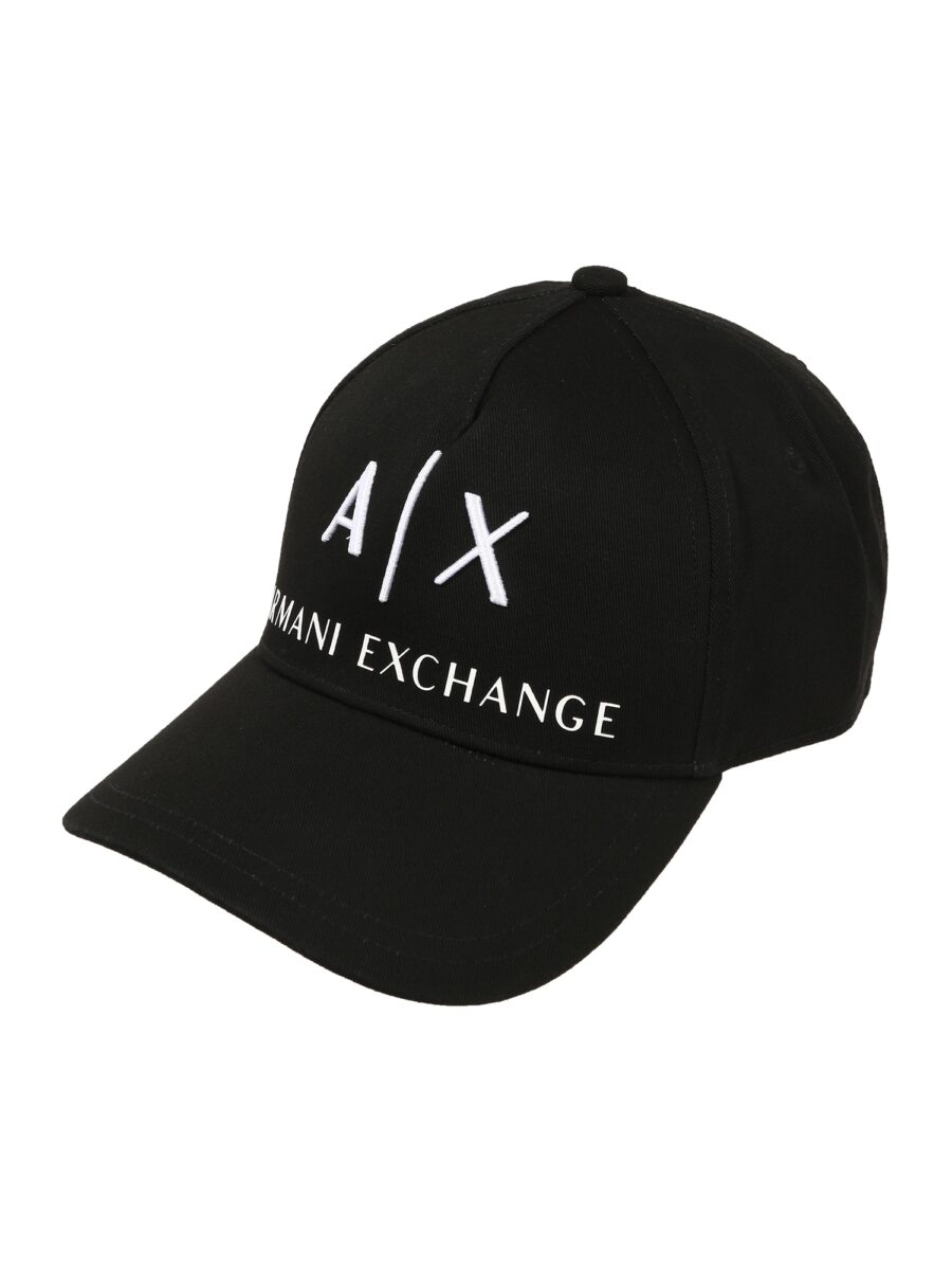 ARMANI EXCHANGE Sapkák  fekete / fehér-hu