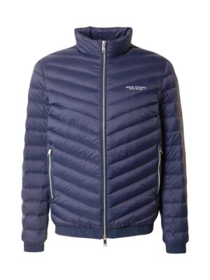 ARMANI EXCHANGE Téli dzseki  tengerészkék / fehér-hu