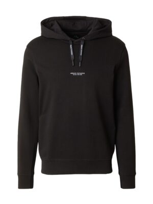 ARMANI EXCHANGE Tréning póló  fekete / fehér