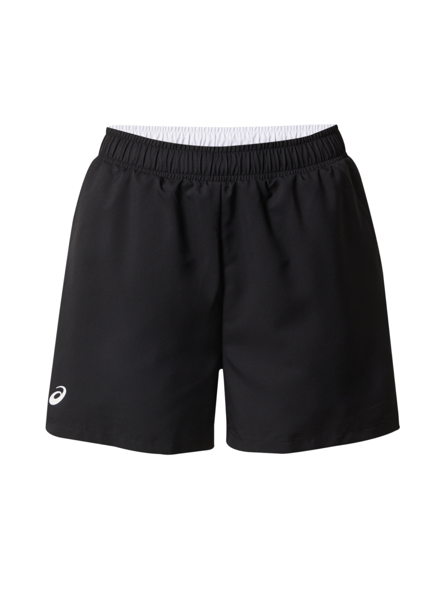 ASICS Sportnadrágok  fekete / fehér-Ár