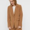 AWARE by VERO MODA Brown Jacket VERO MODA Orlanda - Women