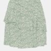 AWARE by VERO MODA Green patterned skirt VERO MODA Hanna - Women