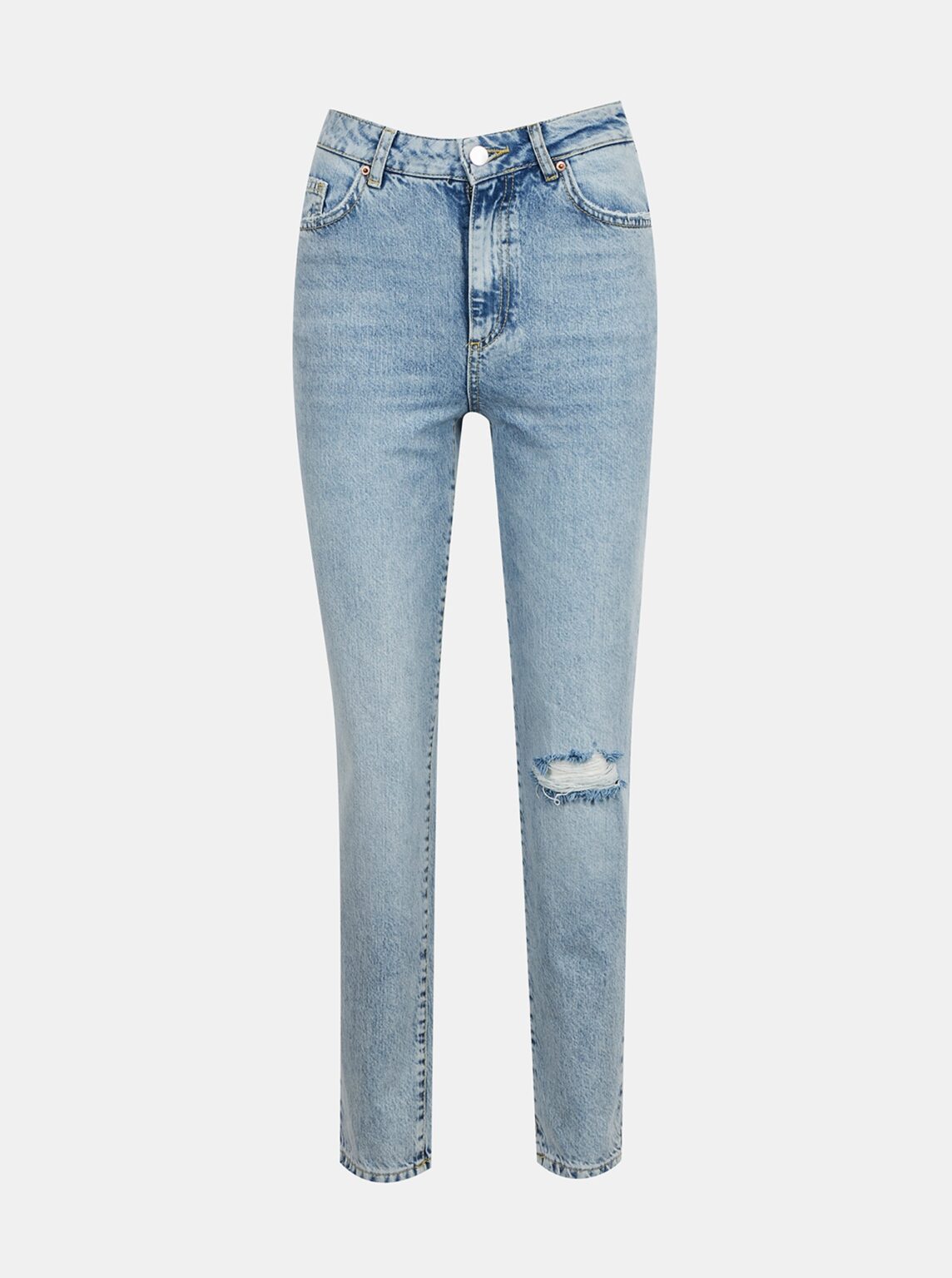 AWARE by VERO MODA Világoskék egyenes szabású farmer VERO MODA Nadine - Nők