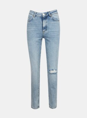 AWARE by VERO MODA Világoskék egyenes szabású farmer VERO MODA Nadine - Nők