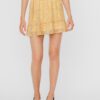 AWARE by VERO MODA Yellow patterned skirt VERO MODA Lucia - Ladies