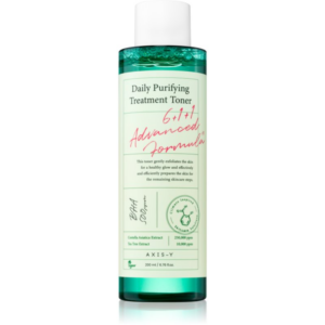 AXIS-Y 6+1+1 Advanced Formula Daily Purifying Treatment Toner mélyen tisztító tonikum nyugtató hatással 200 ml-Ár