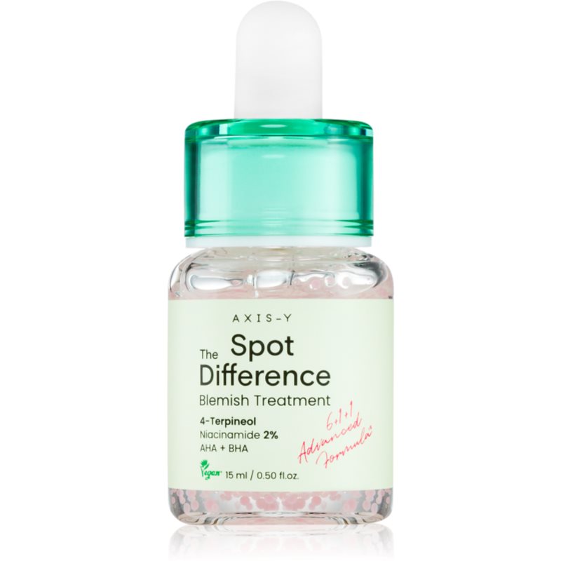 AXIS-Y 6+1+1 Advanced Formula Spot The Difference Blemish Treatment helyi ápolás pattanásos bőrre az érzékeny arcbőrre 15 ml-Ár
