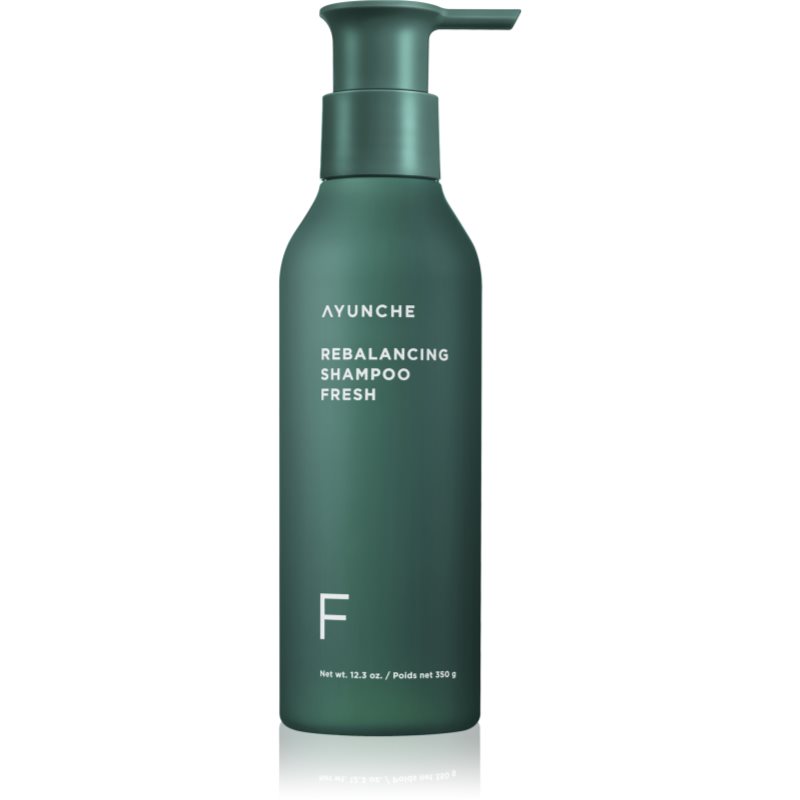 AYUNCHE Rebalancing Shampoo Fresh sampon hajhullás ellen frissítő hatással 350 g