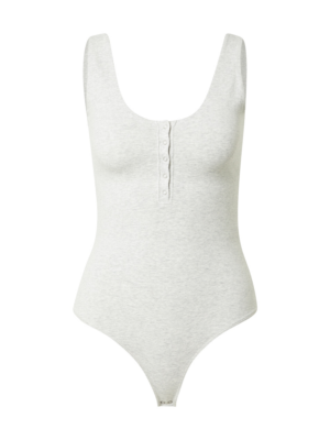Abercrombie & Fitch Rövid body  szürke-Hungary