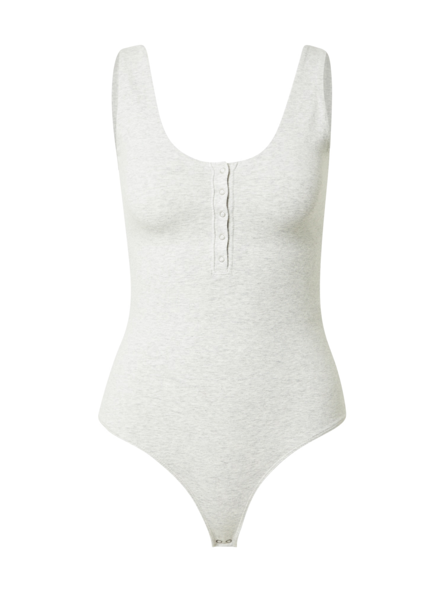 Abercrombie & Fitch Rövid body  szürke-Hungary