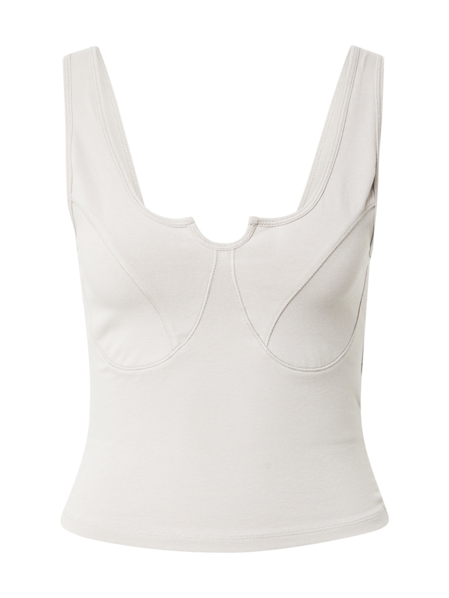 Abercrombie & Fitch Top  világosszürke-Hungary