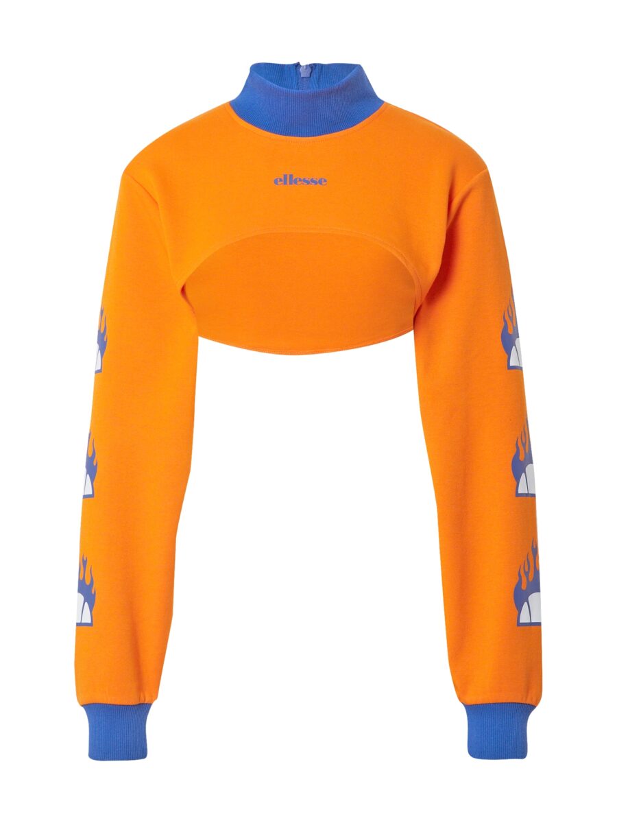 About You x Ellesse Póló 'Pieta Long Sleeve Funnel Neck Top'  narancs-hu