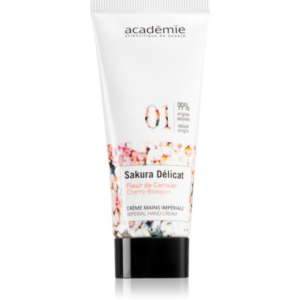 Académie Scientifique de Beauté Sakura Délicat Imperial Hand Cream hidratáló krém kézre és körmökre E-vitaminnal 30 ml-Ár