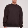 Acid Washed Crew black