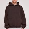 Acid Washed Hoody Black