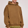 Acid Washed Hoody summerolive