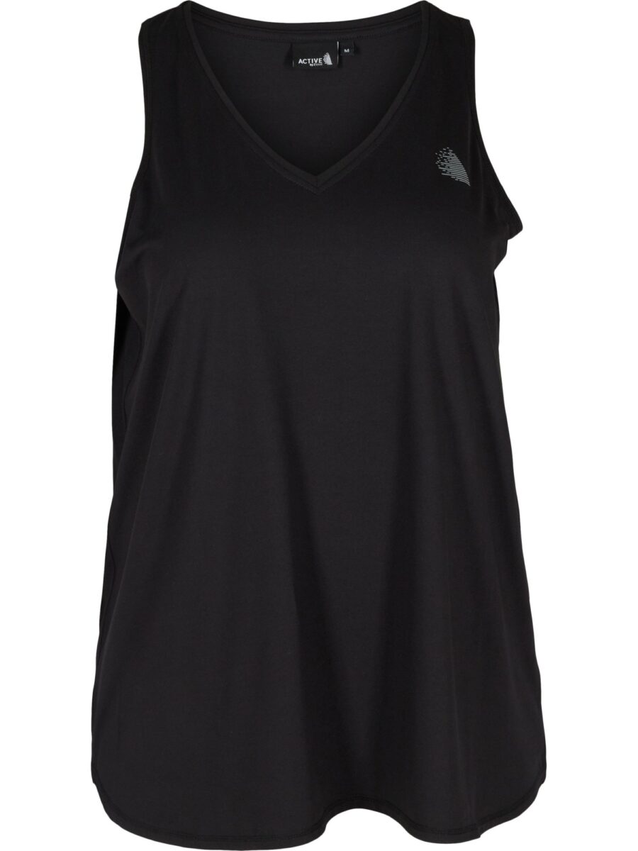 Active by Zizzi Sport top 'Abasic'  fekete-hu