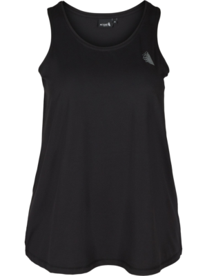 Active by Zizzi Sport top  fekete / fehér-Hungary
