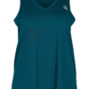 Active by Zizzi Sport top  smaragd / ezüst-Hungary