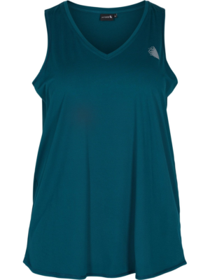 Active by Zizzi Sport top  smaragd / ezüst-Hungary