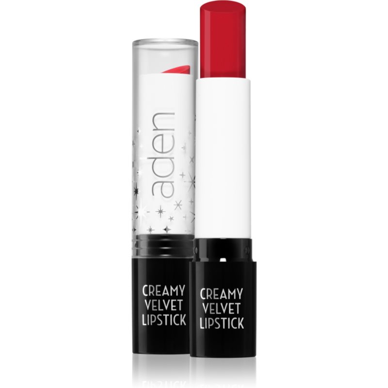 Aden Cosmetics Creamy Velvet Lipstick krémes rúzs árnyalat 08 Scarlett Heart 3 g-Ár