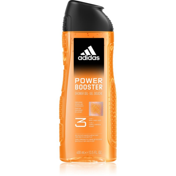 Adidas Power Booster energizáló tusfürdő gél 3 az 1-ben 400 ml-Ár