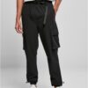 Adjustable Cargo Pants Black
